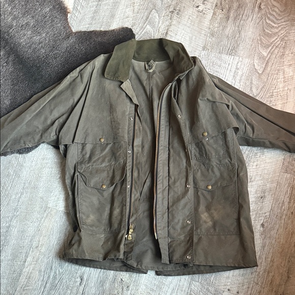 Filson Other - Vintage Filson Tin Cloth Packer Coat
